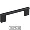 Elements 128 mm Center-to-Center Matte Black Knox Cabinet Bar Pull,  645-128MB-10 - alternate 1